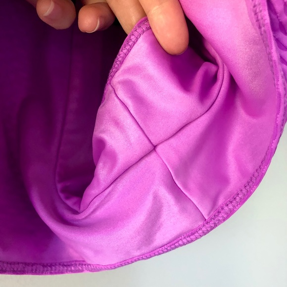 ❤️ KORAL Flex Fold Over Netz Shorts Wild Orchid Purple Pink Medium - Picture 8 of 11